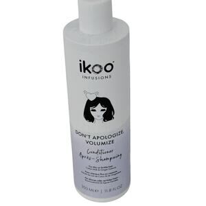 Ikoo Infusions Don't Apologize Volumize Conditioner Thin Brittle Hair 11.8 ozNEW